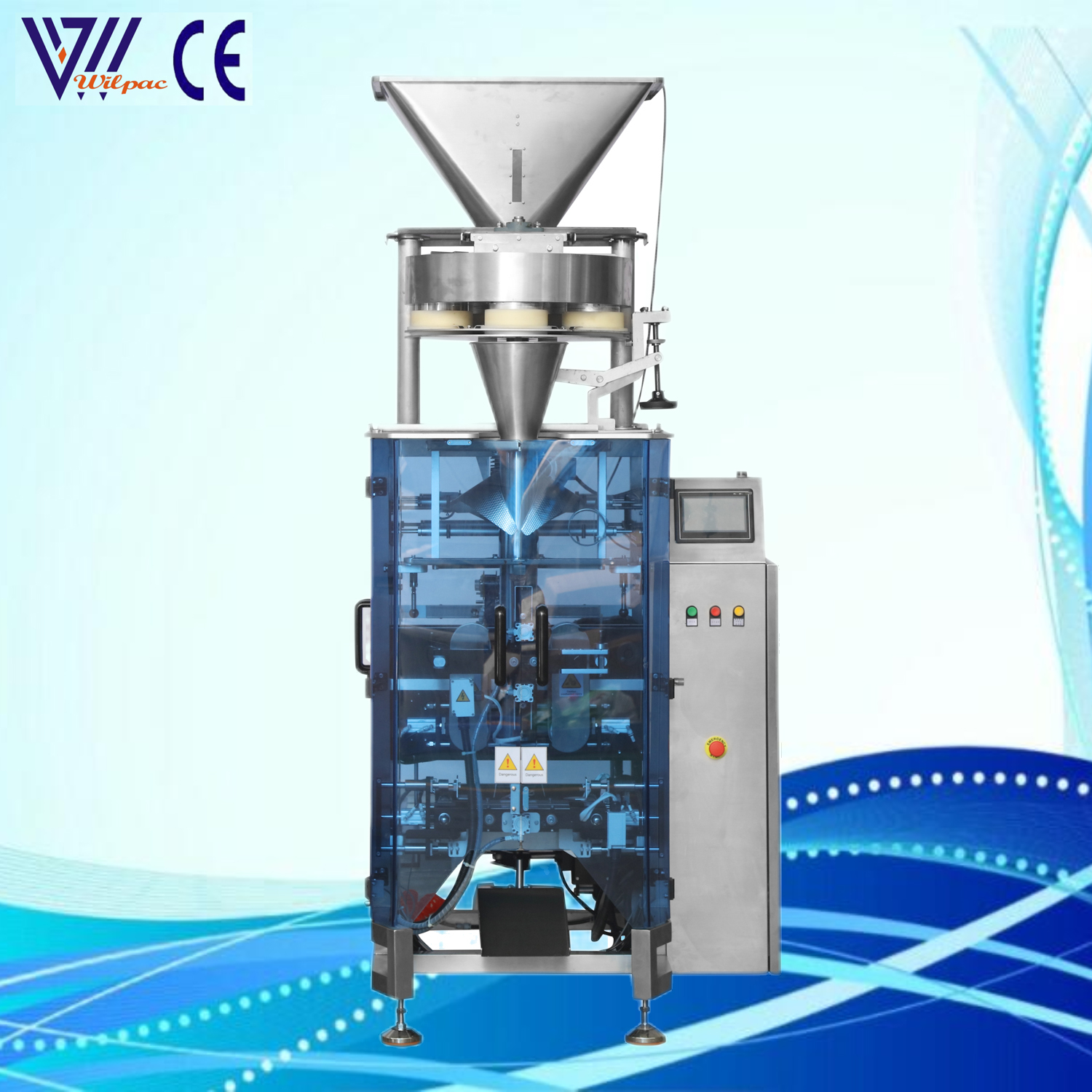Linear Weighing Machine Stand-up Pouch Food Mu-Ltifunctional Small Particle Packaging Packing Machine Wilpac