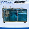 To bag packing machine zip pouch packaging stand up pouch with zipper automatic sealing machine price wilpac