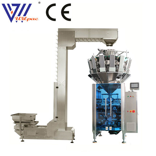 Multi-head weigher vertical packaging machine food packing machines fully automatic packaging machine food packing 