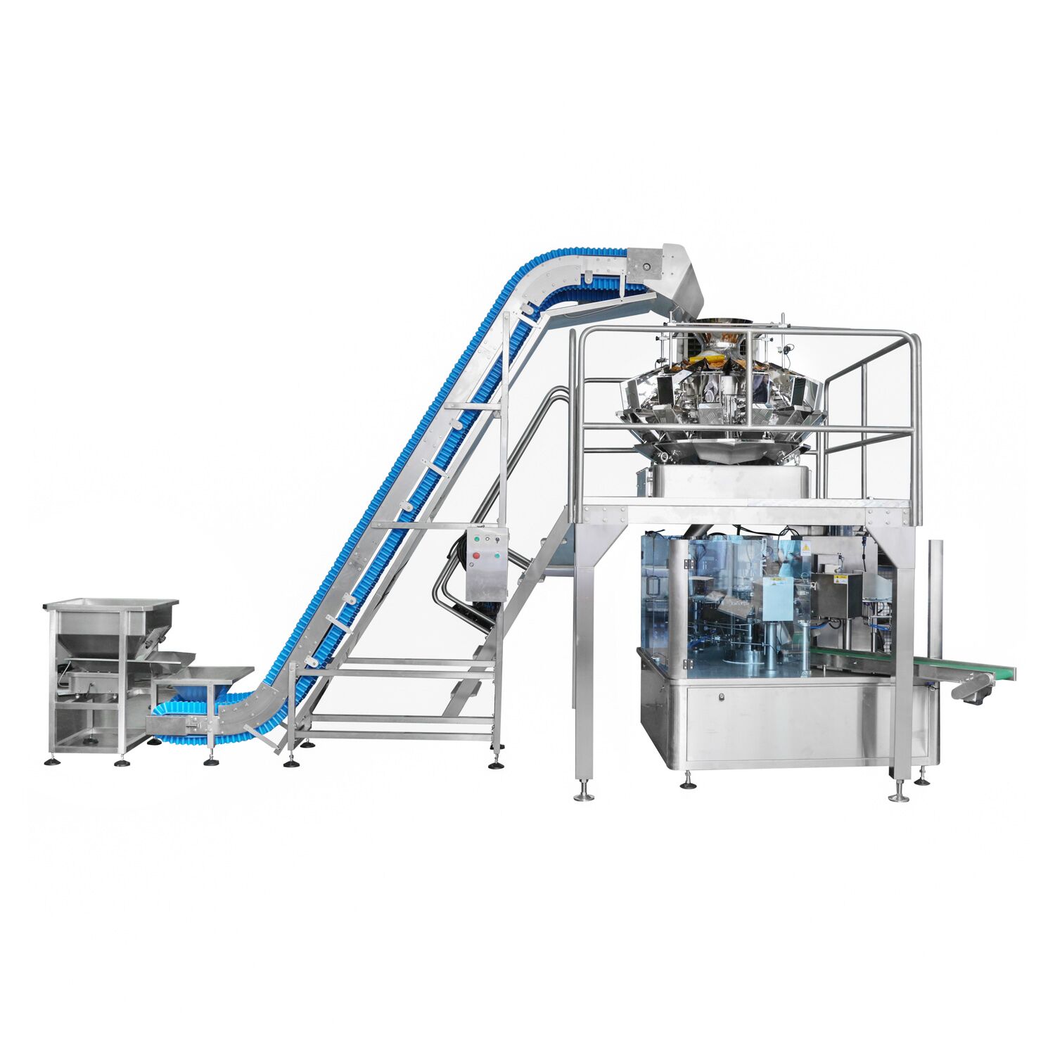 Features of Automatic bag-feeding pouch packaging machine