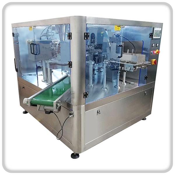 Premade bag rotary packaging machine vertical packaging machine food packing machine zip pouch packaging stand up pouch with zipper